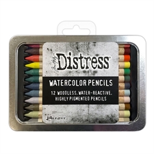 Distress Watercolor Pencils - Set 5