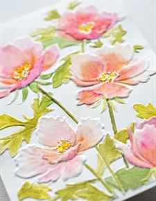 Memory Box Embossing Folder & Die Combo - Anemone Bunches