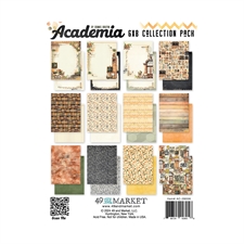 49 and Market Collection Pack 6x8" - Academia