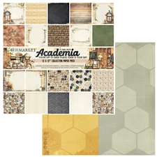 49 and Market Collection Pack 12x12" - Academia