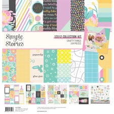 Simple Stories Paper Pack 12x12" Collection - Crafty Things