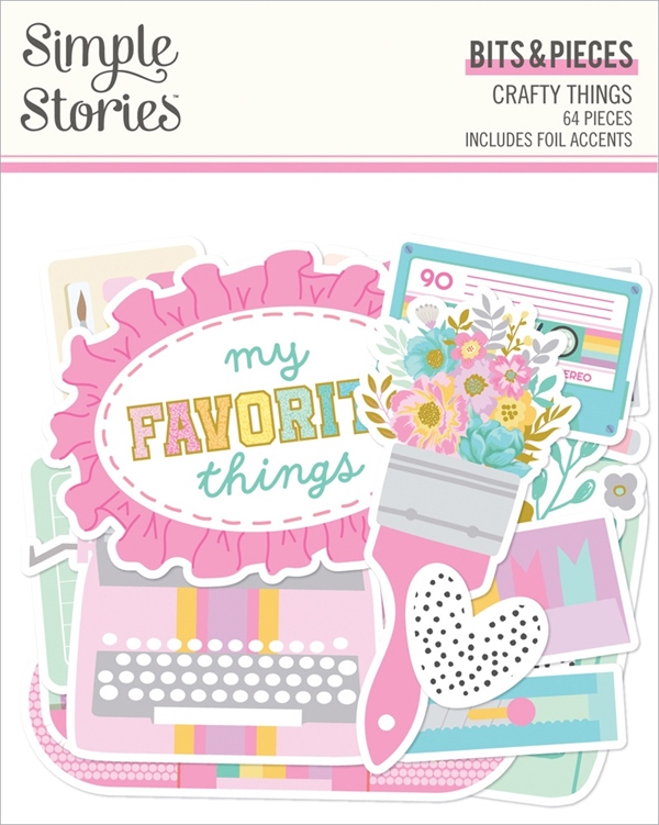 Simple Stories - Bits & Pieces / Crafty Things