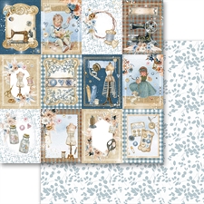 Memory Place Paper Pack 12x12" - Stitched Together