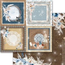 Memory Place Paper Pack 12x12" - Stitched Together