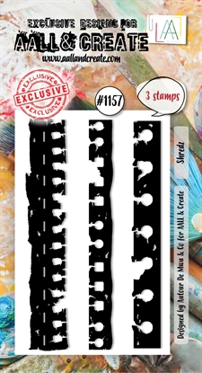 AALL & Create Mini Clear Stamp - Shredz #1157