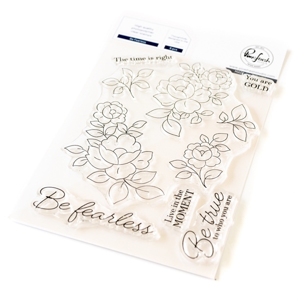 PinkFresh Studios Stamp - Be Fearless