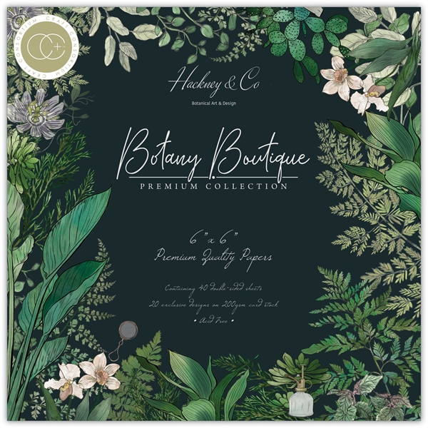 Craft Consortium 6x6" Paper Pad - Botany