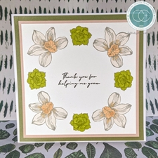 Craft Consortium Clear Stamps - Botany / Orchid