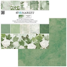 49 and Market Collection Pack 12x12" - Color Swatch: Willow