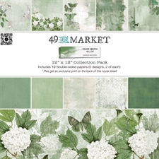 49 and Market Collection Pack 12x12" - Color Swatch: Willow