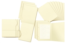 Graphic 45 Staples - Binder Album With Interactive Pages / Ivory