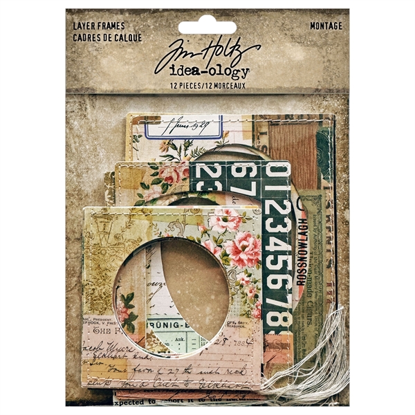 Tim Holtz / Idea-ology - Layer Frames / Montage