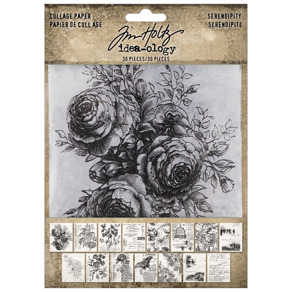 Tim Holtz / Idea-ology - Collage Paper / Serendipity