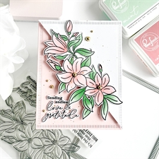 PinkFresh Studios Stamp - Delighted For You