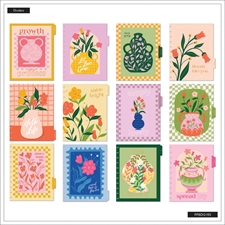 Happy Planner - Plants & Patterns (juli 2024-juni 2025) (BIG)