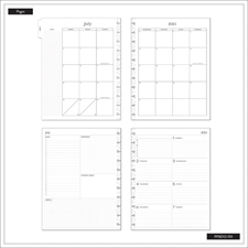 Happy Planner - Plants & Patterns (juli 2024-juni 2025) (BIG)