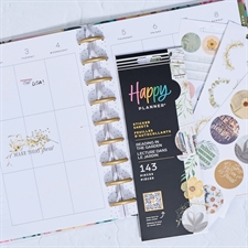 Happy Planner MEDIUM - Watercolor Garden (juli 2024-juni 2025)