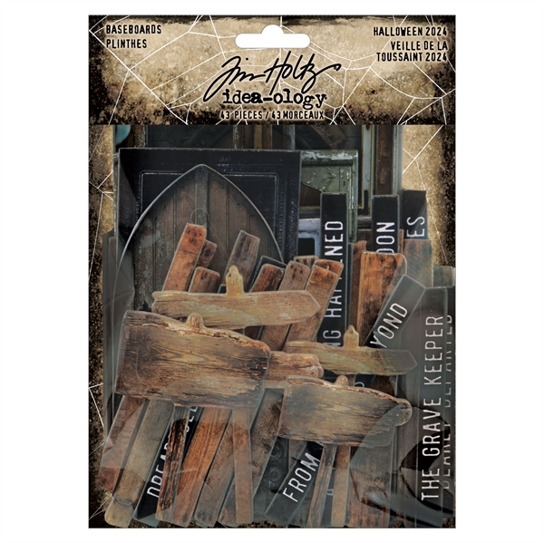 Tim Holtz / Idea-ology Halloween 2024 - Baseboards