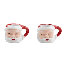 Tim Holtz / Idea-ology Christmas 2024 - Santa Mugs