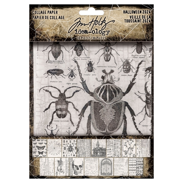 Tim Holtz / Idea-ology Halloween 2024 - Collage Paper