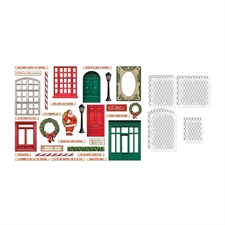 Tim Holtz / Idea-ology Christmas 2024 - Baseboards + Transparencies