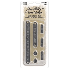 Tim Holtz / Idea-ology Christmas 2024 - Word Plaques