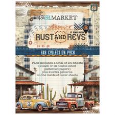 49 and Market Collection Pack 6x8" - Rust and Revs