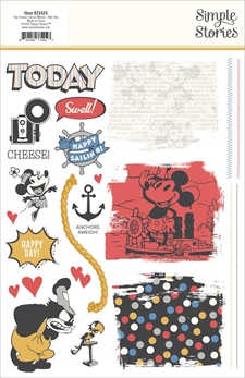 Simple Stories Rub-Ons / Say Cheese Classic Mouse (2 ark - 6x8")