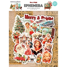 Memory Place Ephemera - Merry & Bright (24 pcs)