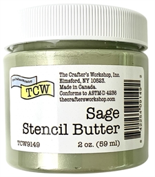 The Crafters Workshop Stencil Butter - Sage