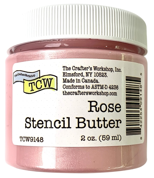 The Crafters Workshop Stencil Butter - Rose