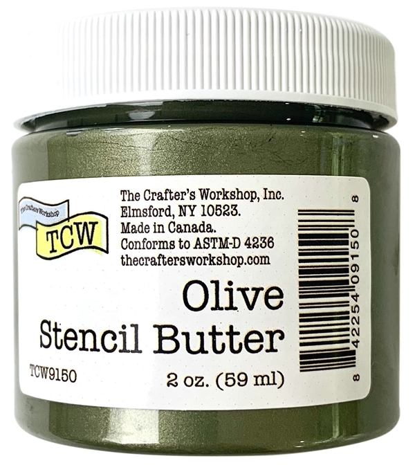 The Crafters Workshop Stencil Butter - Olive