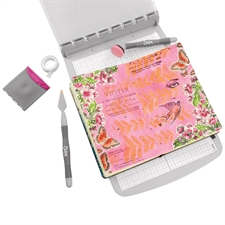 Sizzix Studio Stamp & Stencils Set - Cat Kerr / The Visiter