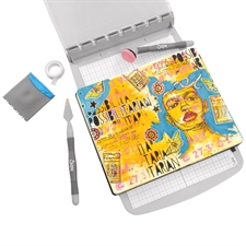 Sizzix Studio Stamp & Stencils Set - Cat Kerr / Possibilitarian