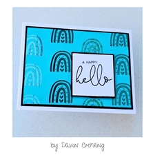 Deco Foil Harmony Foil Pack 6"X6" - Shades of Aqua (20 ark)