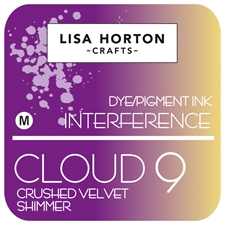 Lisa Horton Crafts Cloud 9 Interference Ink Pad - Crushed Velvet Shimmer