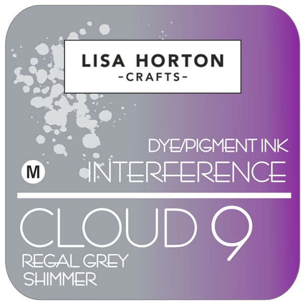 Lisa Horton Crafts Cloud 9 Interference Ink Pad - Regal Grey Shimmer