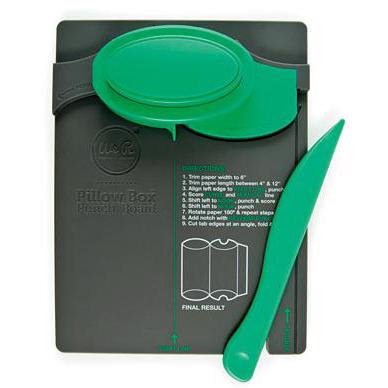 WRMK Punch Board - Pillow Box (pude) MØRK version