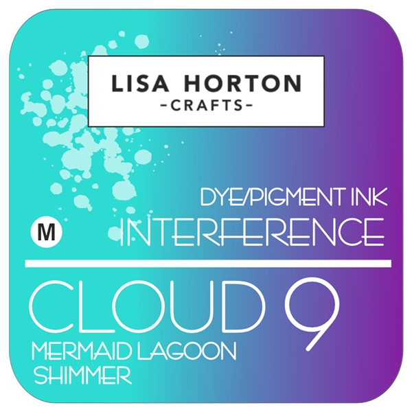 Lisa Horton Crafts Cloud 9 Interference Ink Pad - Mermaid Lagoon Shimmer