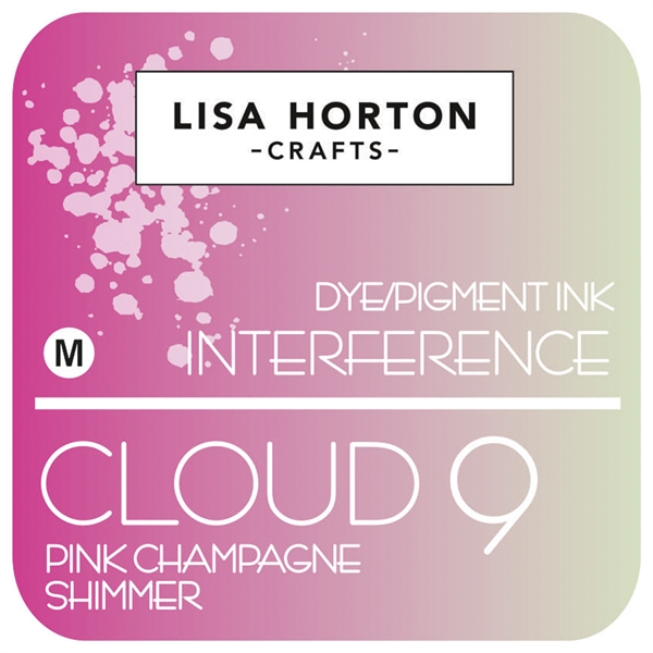 Lisa Horton Crafts Cloud 9 Interference Ink Pad - Pink Champagne Shimmer