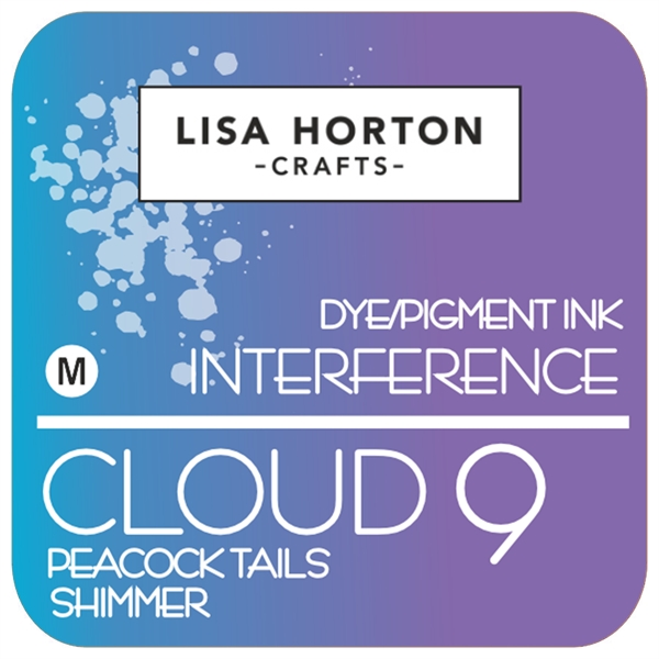 Lisa Horton Crafts Cloud 9 Interference Ink Pad - Peacock Tails Shimmer