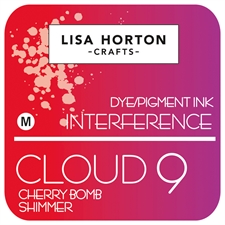 Lisa Horton Crafts Cloud 9 Interference Ink Pad - Cherry Bomb Shimmer