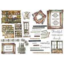 49 and Market Die Cut Elements - Cottagecore 