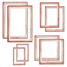 49 and Market Frame Set - Color Swatch: Terracotta