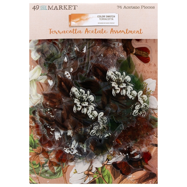 49 and Market AcetateAssortment - Color Swatch: Terracotta