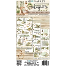 49 and Market Rub-Ons 6x12" - Cottagecore / Blendables