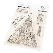 PinkFresh Studios Clear Stamp - Festive Tree