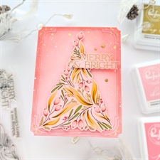 PinkFresh Studios Clear Stamp - Festive Tree