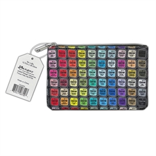 Tim Holtz Printed Zipper Bag - Lille (5x8")