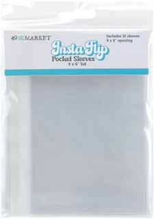 49 And Market - InstaFlip Pocket Sleeves / 4x6" 